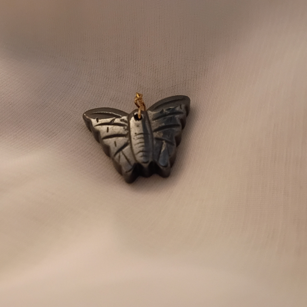 Silver Butterfly Pendant